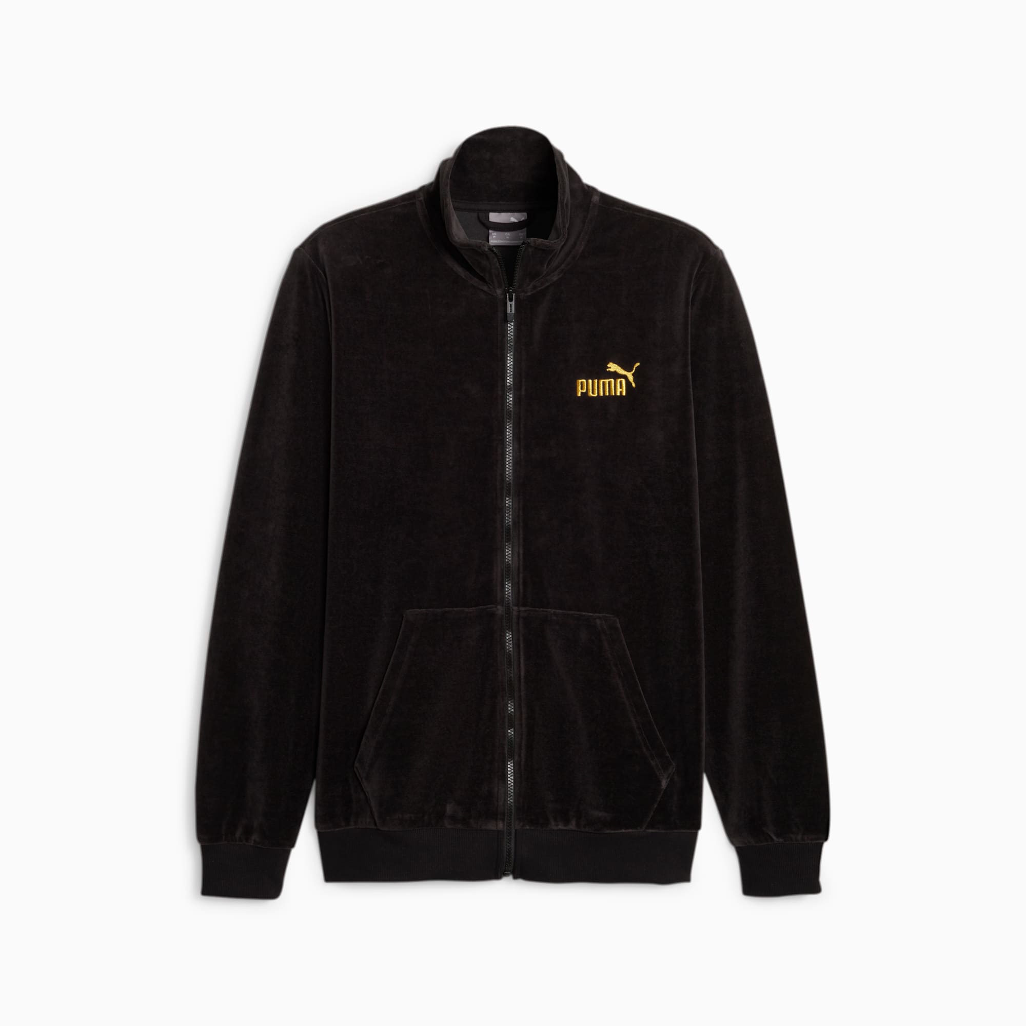 Puma black clearance and gold jacket